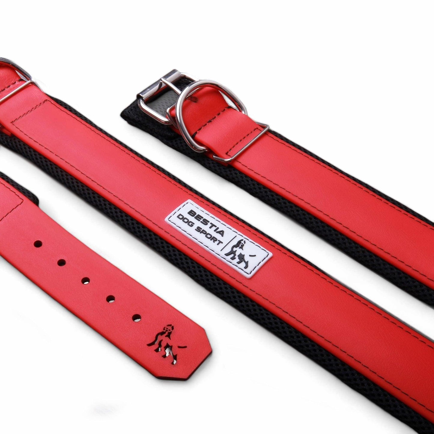 DOG SPORT COLLAR RED