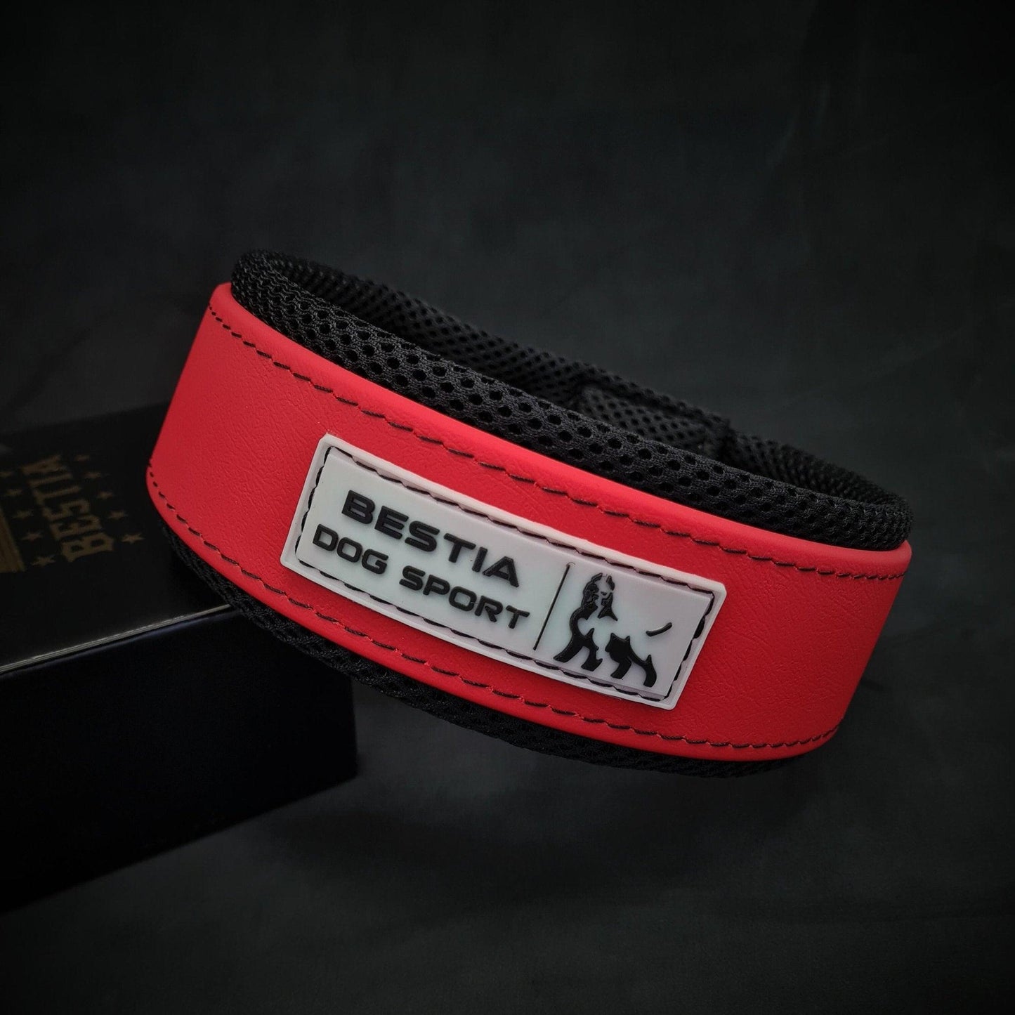 DOG SPORT COLLAR RED