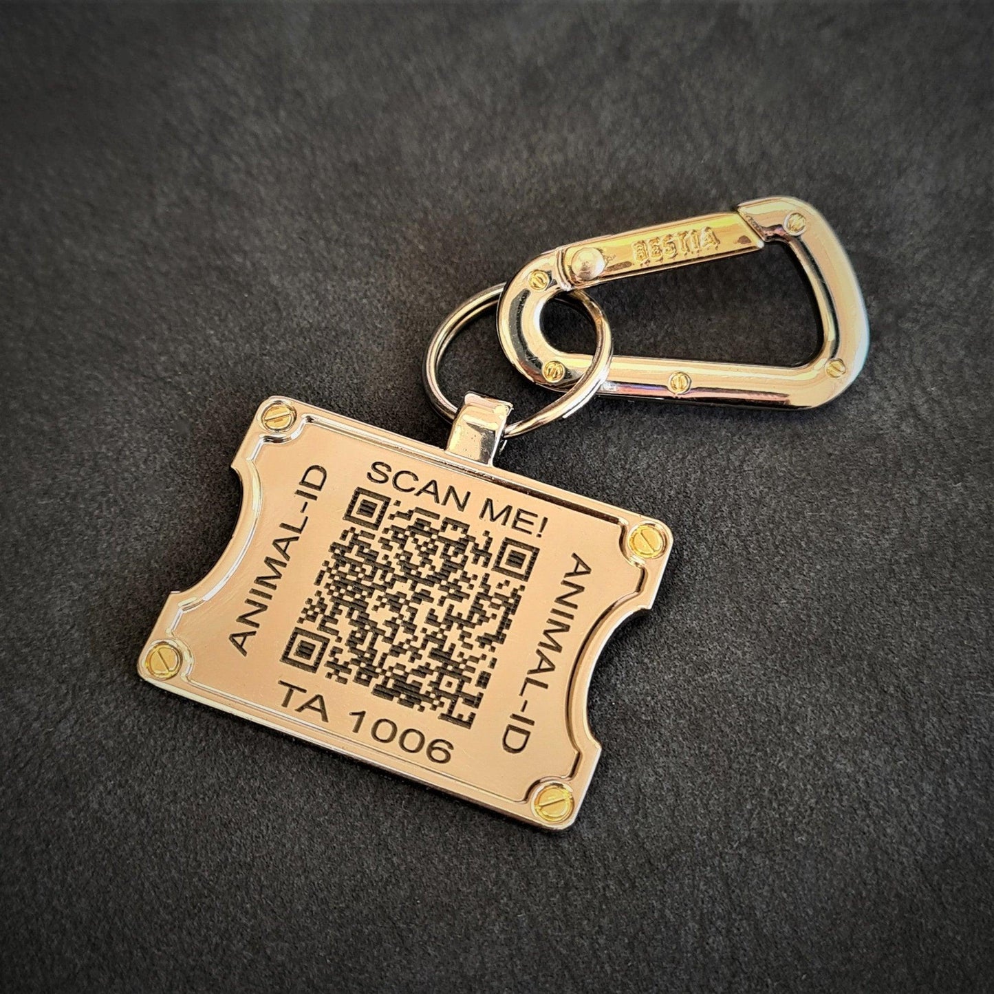 QR Dog ID Tag